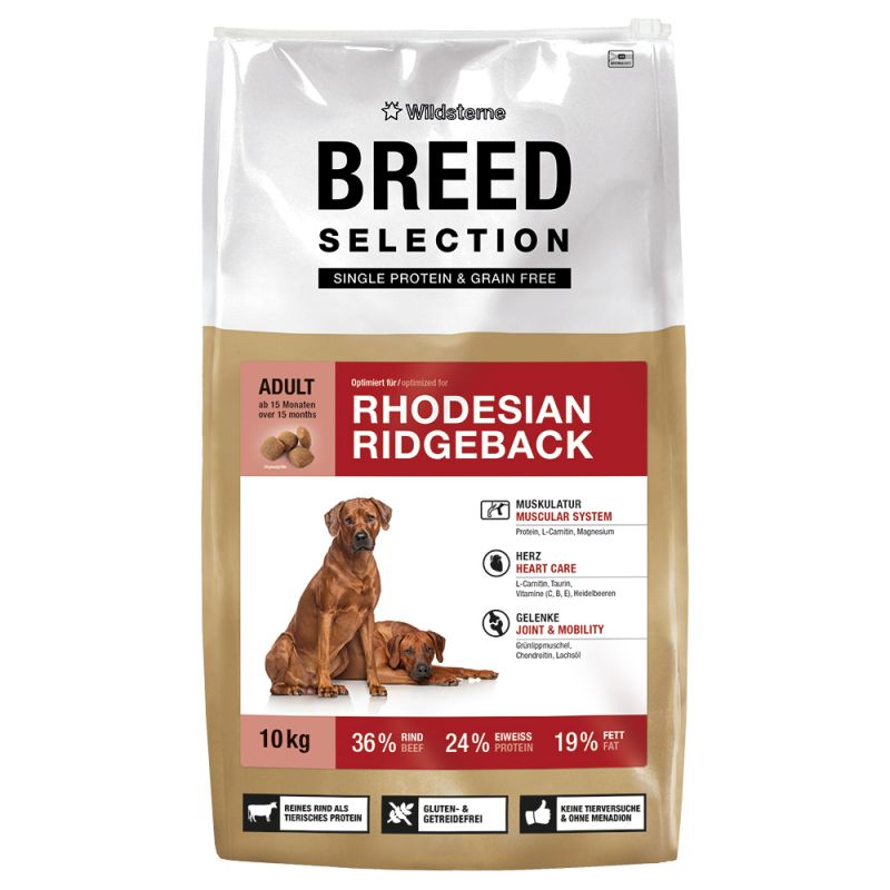 Wildsterne Breed Selection Rhodesian Ridgeback